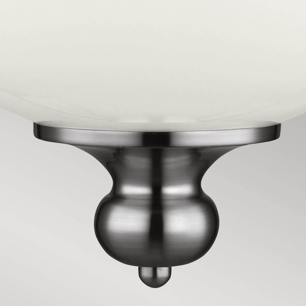 Elstead Parkman Hängeleuchte E27 49cm Poliertes Nickel