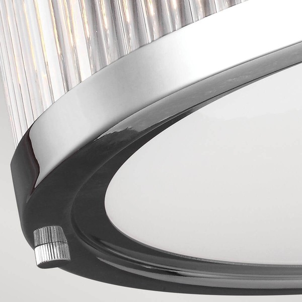 Elstead Paulson LED Deckenleuchte G9 4-fach Chrom IP44
