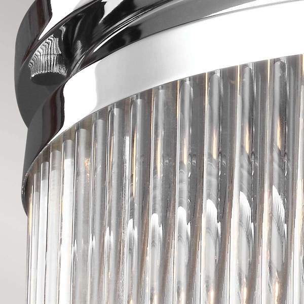 Elstead Paulson LED Deckenleuchte G9 3-fach Chrom IP44