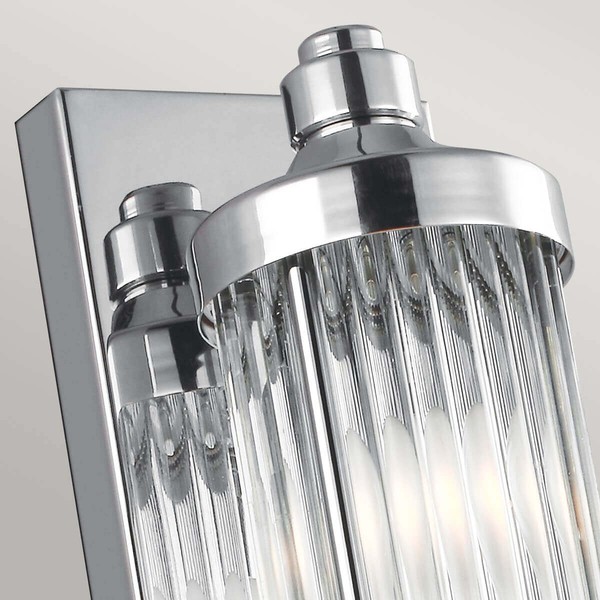 Elstead Paulson LED Wandleuchte G9 4-fach Chrom IP44