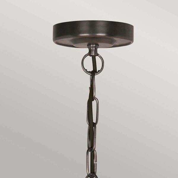 Elstead Finsbury Park Kronleuchter E14 3-fach Alte Bronze