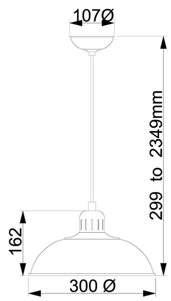 Elstead Franklin Hängeleuchte E27 Creme