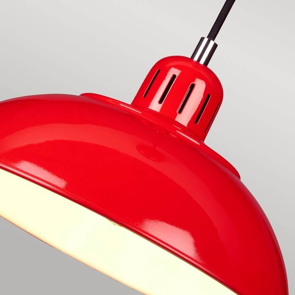 Elstead Franklin Hängeleuchte E27 Rot