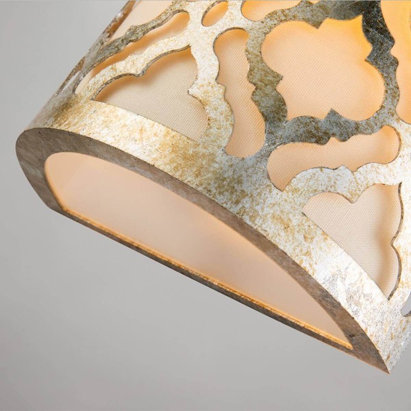 Elstead Arabella Wandleuchte E27 Gebeiztes Gold