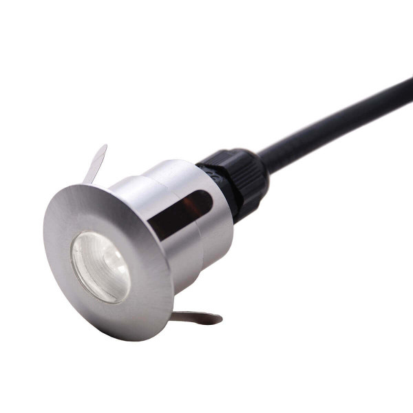 Elstead Fusion LED Außen-Stehleuchten Gebürstetes, bearbeitetes Aluminium IP65