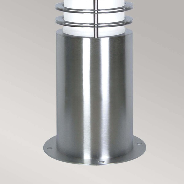 Elstead Sandbanks Außen-Stehleuchte E27 24cm Rostfreier Stahl IP44