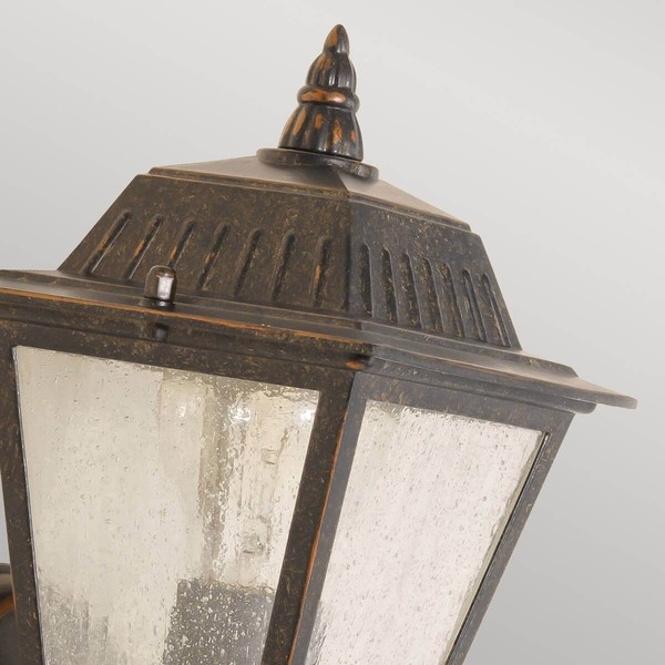 Elstead Highnam Außen-Wandleuchte E27 Verwitterte Bronze IP44