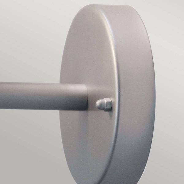 Elstead Helsingor Außen-Wandleuchte E27 24cm Edelstahl, silber IP44