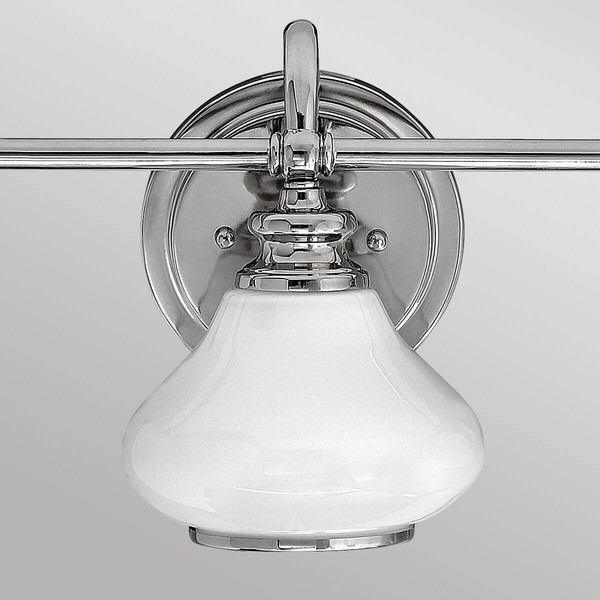 Elstead Ainsley LED Wandleuchte G9 3-fach Poliertes Chrom IP44
