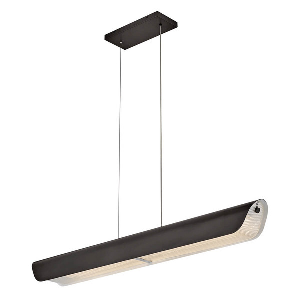 Elstead Arco LED Pendelleuchte Schwarzes Oxid Schwarz Oxid