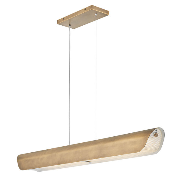 Elstead Arco LED Pendelleuchte Heritage Messing Heritage Messing