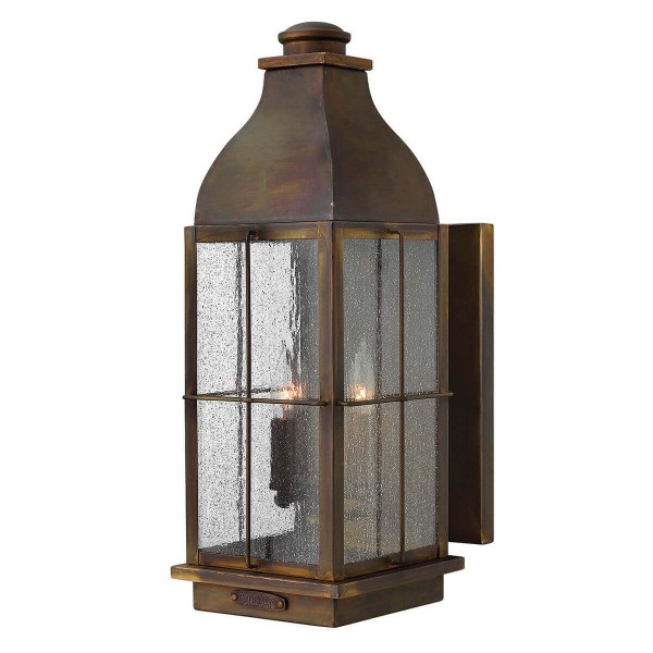 Elstead Bingham Außen-Wandleuchte E14 3-fach Siena IP44