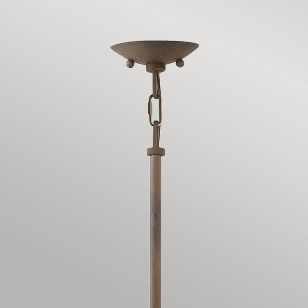Elstead Carson Außen-Kronleuchter E14 3-fach Vintage Eisen IP44