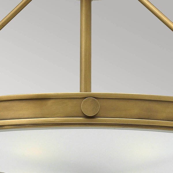 Elstead Collier Deckenleuchte E14 4-fach Heritage Messing