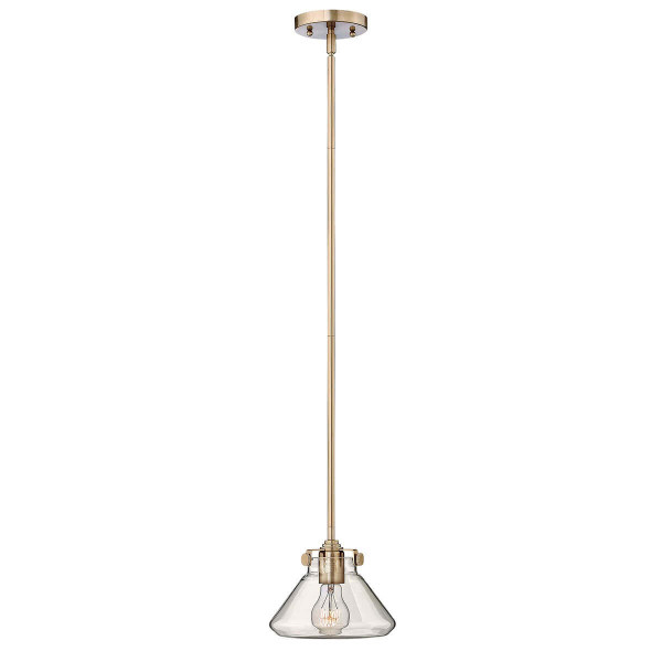 Elstead Congress Hängeleuchte E27 18cm Gebürstetes Karamell