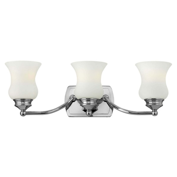 Elstead Constance LED Wandleuchte G9 3-fach Poliertes Chrom IP44