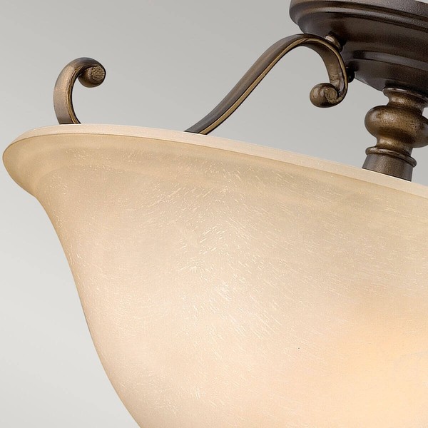 Elstead Dunhill Deckenleuchte E27 2-fach Königliche Bronze