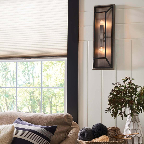 Elstead Fu Lighton Wandleuchte E14 2-fach Bronze