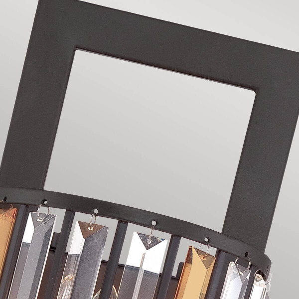 Elstead Gemma Wandleuchte E14 2-fach 65cm Vintage-Bronze