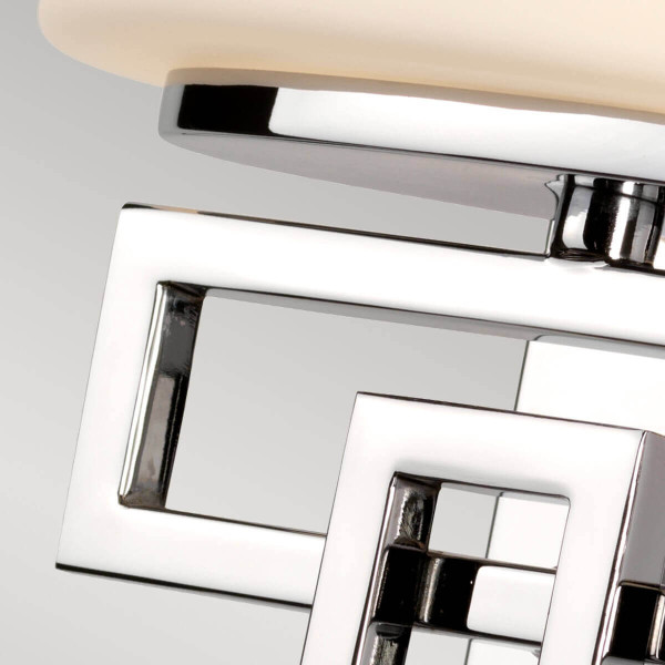 Elstead Lanza LED Wandleuchte G9 Poliertes Chrom IP44