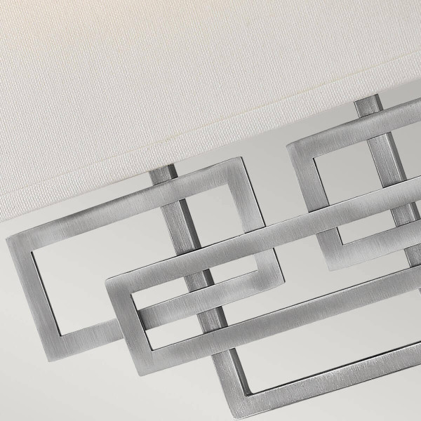 Elstead Lanza Wandleuchte E14 2-fach Antikes Nickel
