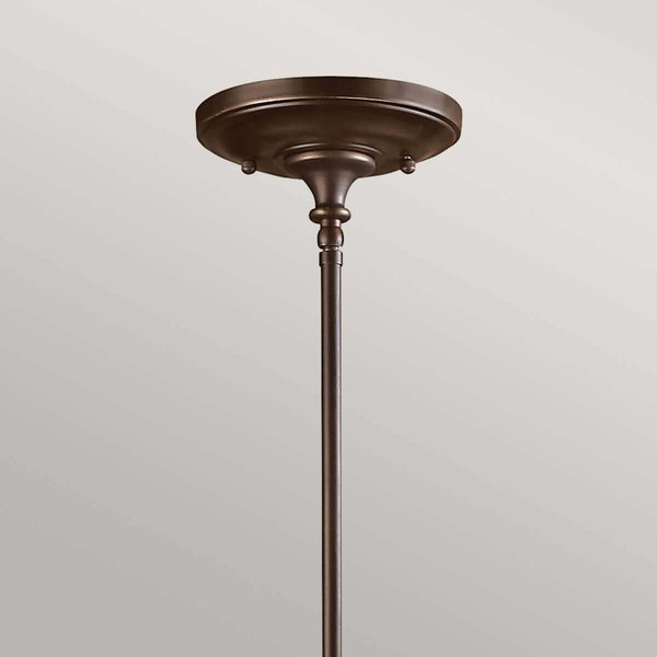 Elstead Mayflower Hängeleuchte E27 21cm Ältere Bronze