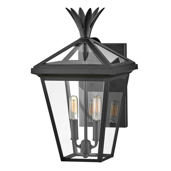 Elstead Palma Außenwandleuchte E14 2-fach Schwarz IP44