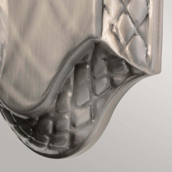 Elstead Plantation LED Wandleuchte G9 Poliertes antikes Nickel IP44
