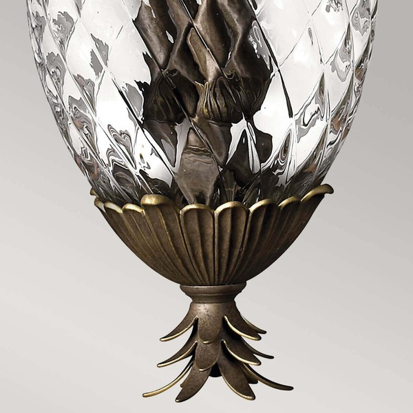 Elstead Plantation Hängeleuchte E14 4-fach Perle Bronze