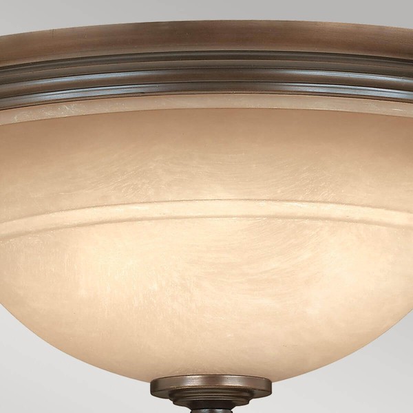 Elstead Plymouth Deckenleuchte E27 3-fach Ältere Bronze