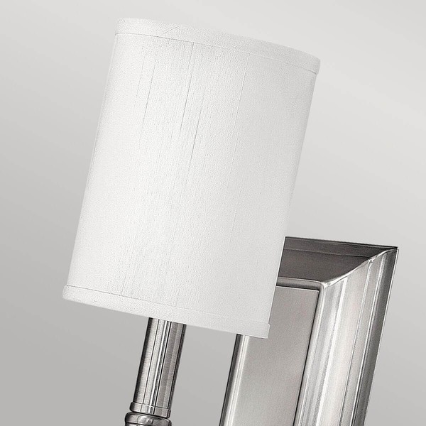 Elstead Sussex Wandleuchte E14 Nickel gebürstet