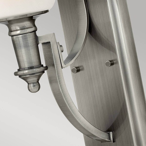 Elstead Truman Wandleuchte E27 Antikes Nickel
