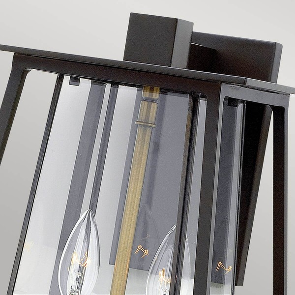 Elstead Walker Außen-Wandleuchte E14 2-fach Buckeye Bronze IP44