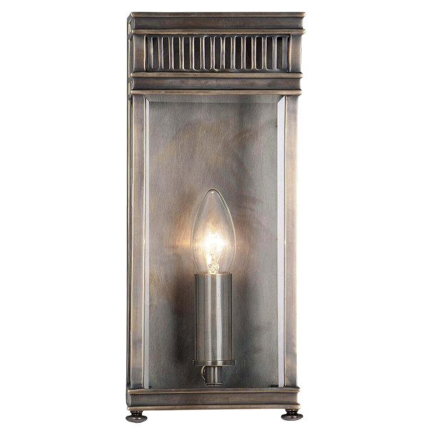 Elstead Holborn Außen-Wandleuchte E14 Dunkle Bronze IP44