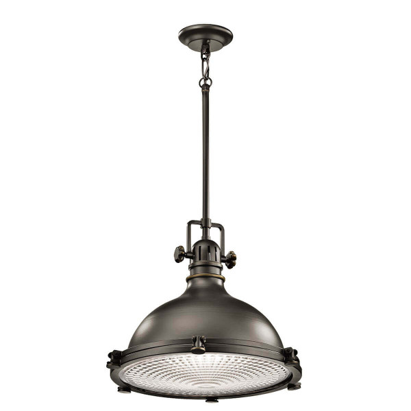 Elstead Hatteras Bay Hängeleuchte E27 50cm Ältere Bronze