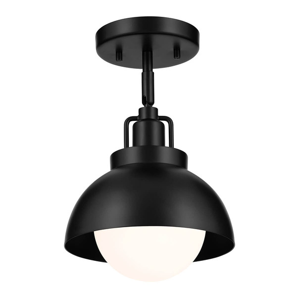 Elstead Niva Wandleuchte E27 Schwarz Schwarz
