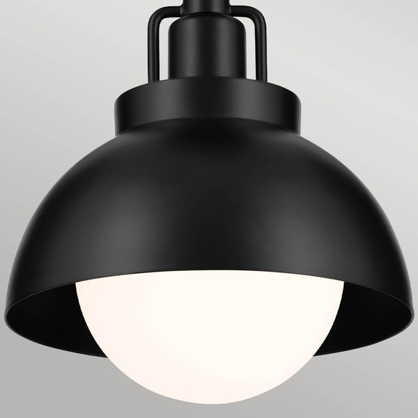 Elstead Niva Wandleuchte E27 Schwarz Schwarz
