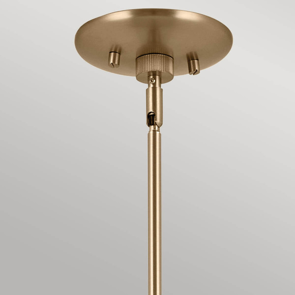 Elstead Phix Pendelleuchte E27 4-fach Schwarz und Champagnerbronze Schwarz