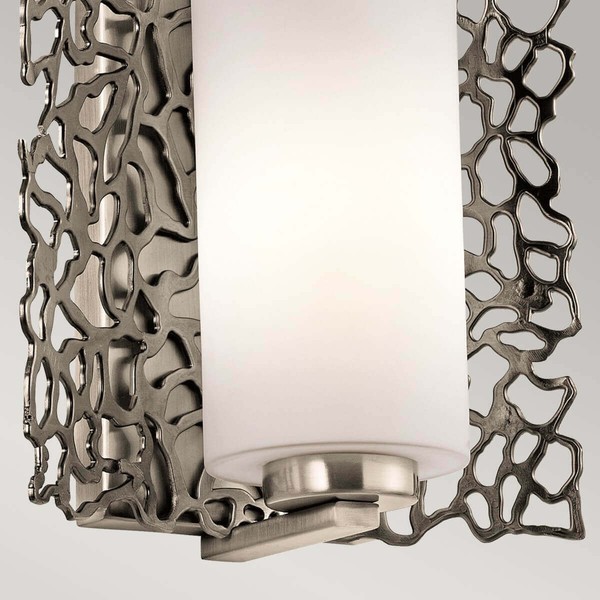 Elstead Silver Coral Wandleuchte E27 Klassisches Zinn