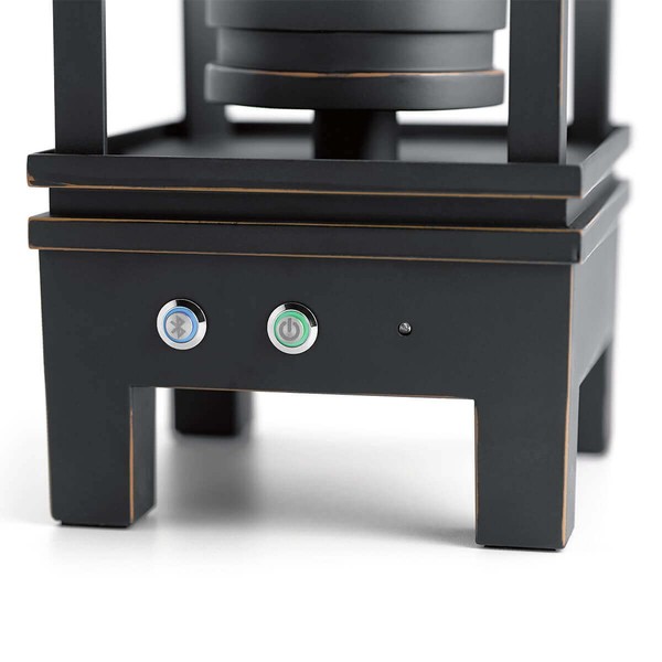 Elstead South Hope LED Außen-Stehleuchte 47cm Bluetooth Lautsprecher Rubinierte Bronze IP44