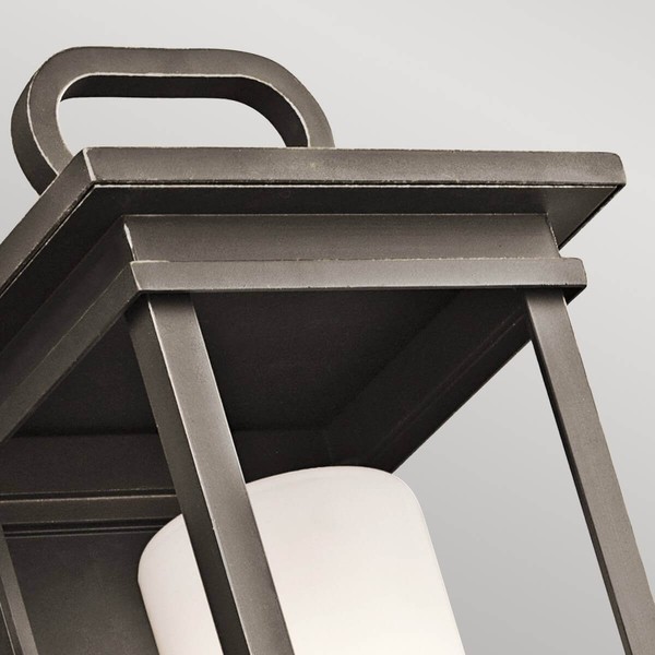 Elstead South Hope Außen-Wandleuchte E27 45cm Rubinierte Bronze IP44