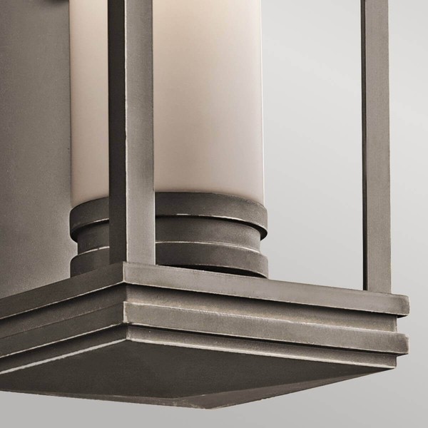 Elstead South Hope Außen-Wandleuchte E27 45cm Rubinierte Bronze IP44