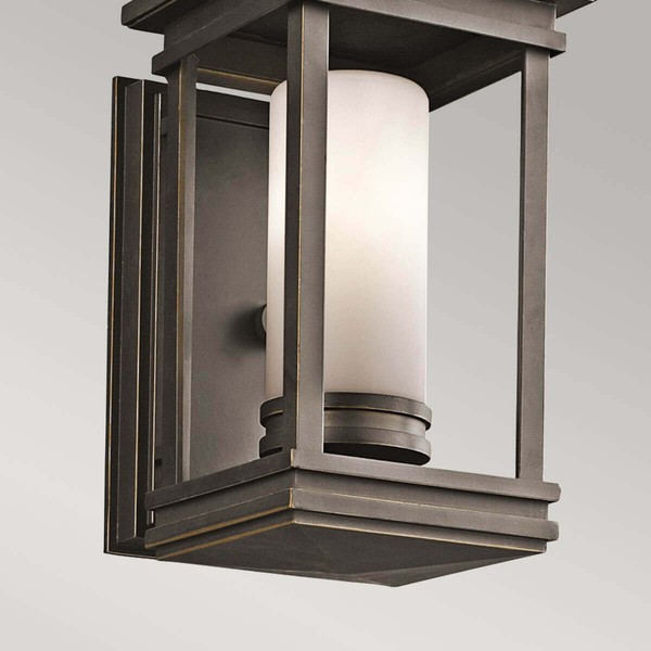 Elstead South Hope Außen-Wandleuchte E14 30cm Rubinierte Bronze IP44