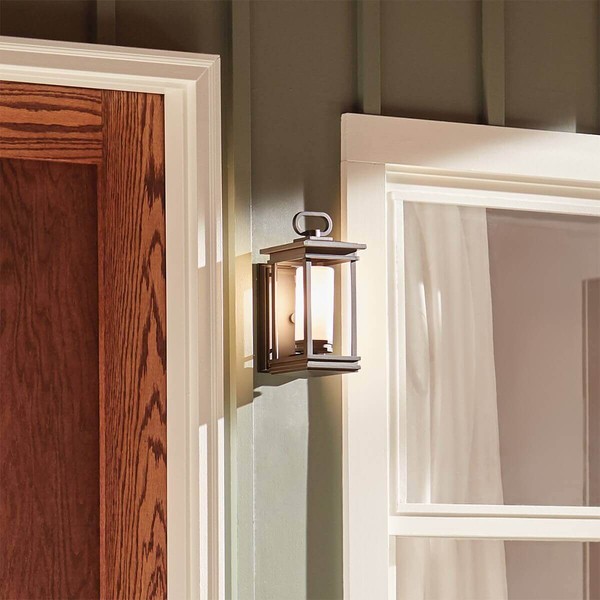 Elstead South Hope Außen-Wandleuchte E14 30cm Rubinierte Bronze IP44