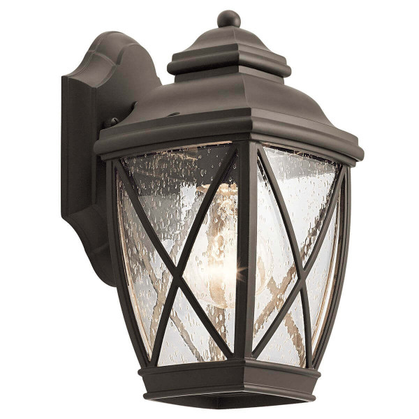 Elstead Tangier Außen-Wandleuchte E27 27cm Ältere Bronze IP44