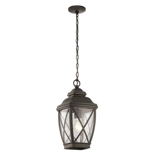 Elstead Tangier Außen-Hängeleuchte E27 37cm Ältere Bronze IP45