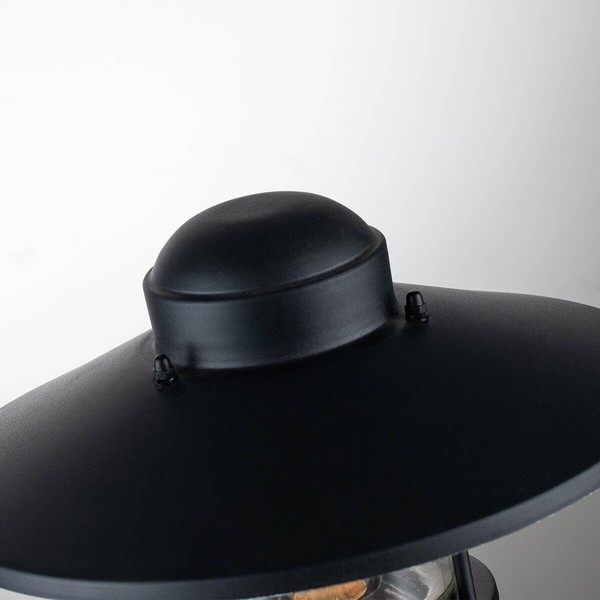 Elstead Klampenborg Außen-Stehleuchte Sensor E27 32cm Schwarz IP44