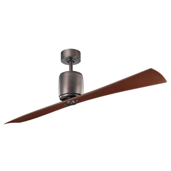 Elstead Ferron leiser Deckenventilator Ø152cm DC-Motor + Fernbedienung Ölgebürstete Bronze
