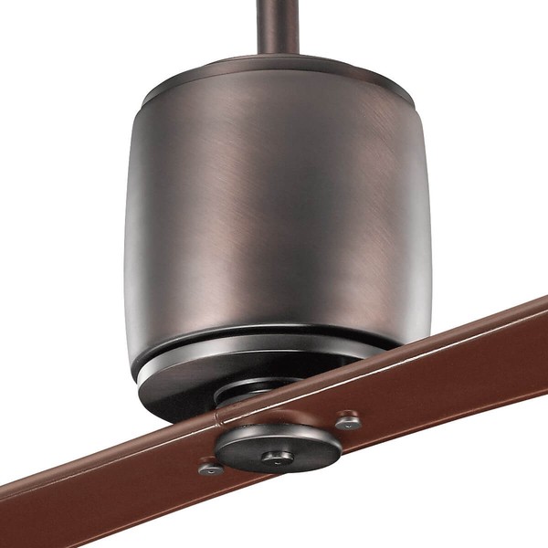 Elstead Ferron leiser Deckenventilator Ø152cm DC-Motor + Fernbedienung Ölgebürstete Bronze