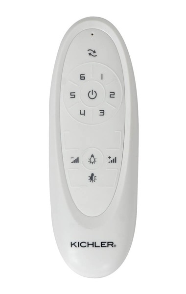 Elstead Gentry leiser Deckenventilator mit LED Licht Ø165cm DC-Motor Holz + Fernbedienung